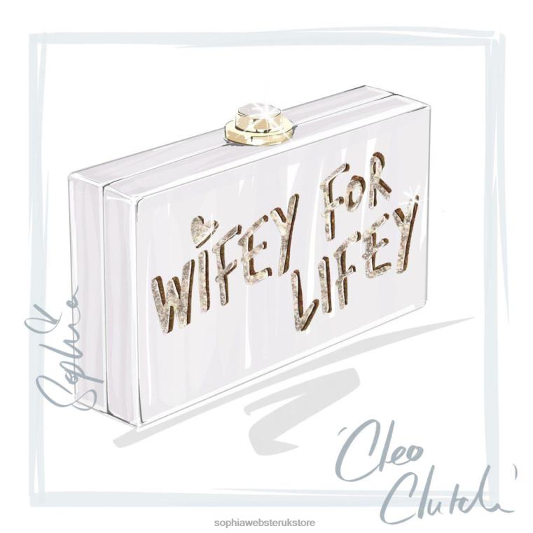 Sophia Webster Cleo Wifey For Lifey HTFF222 Accessories