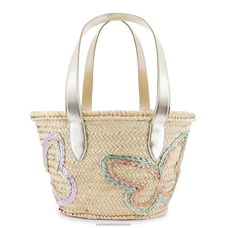 Sophia Webster Taya Raffia Tote HTFF224 Accessories