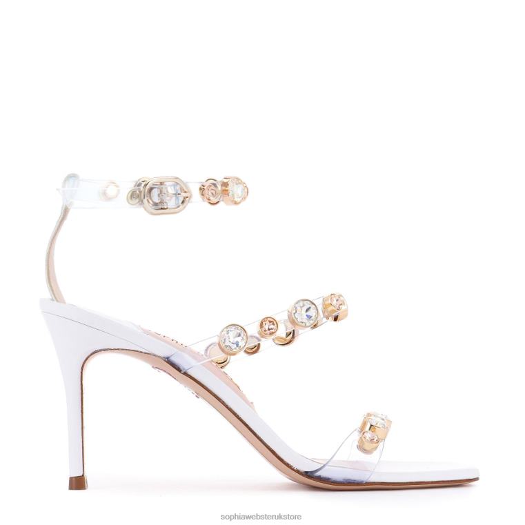 Sophia Webster Rosalind Gem Mid Sandal HTFF68 Footwear