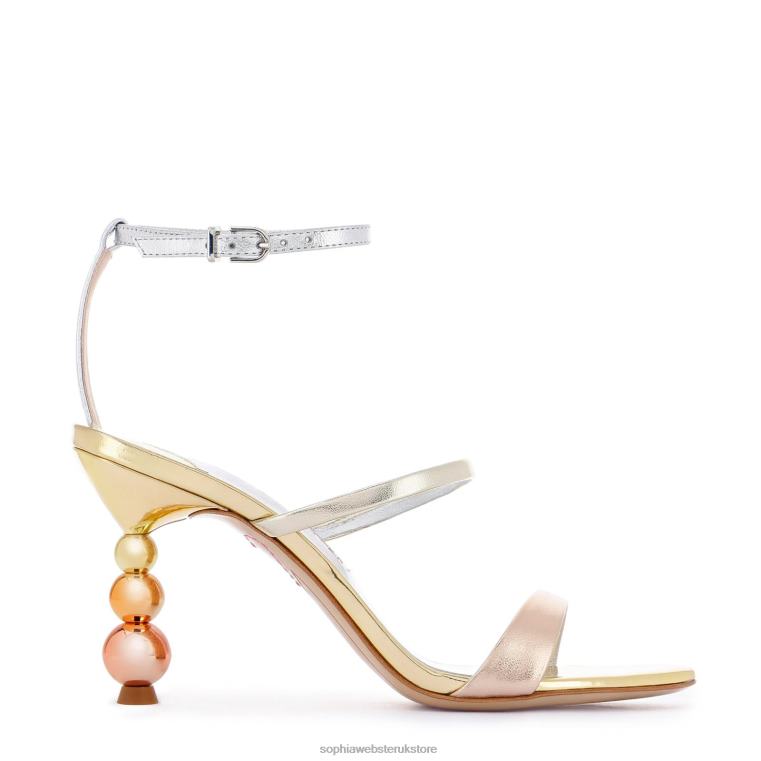 Sophia Webster Rosalind Pearl Mid Sandal HTFF18 Footwear