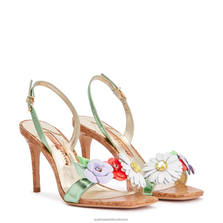 Sophia Webster Wildflower Mid Sandal HTFF26 Footwear