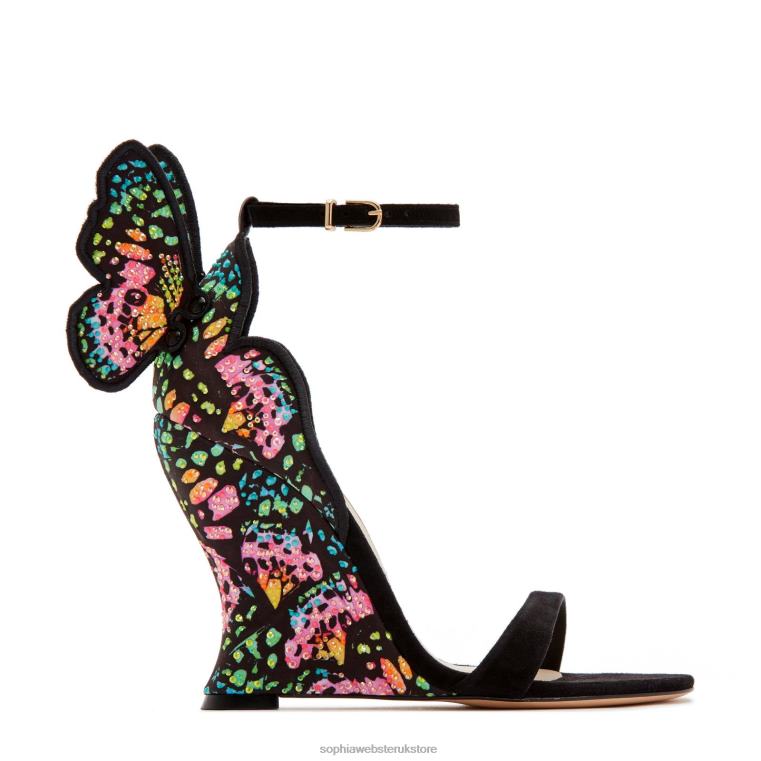 Sophia Webster Chiara Embellished Wedge HTFF119 Footwear